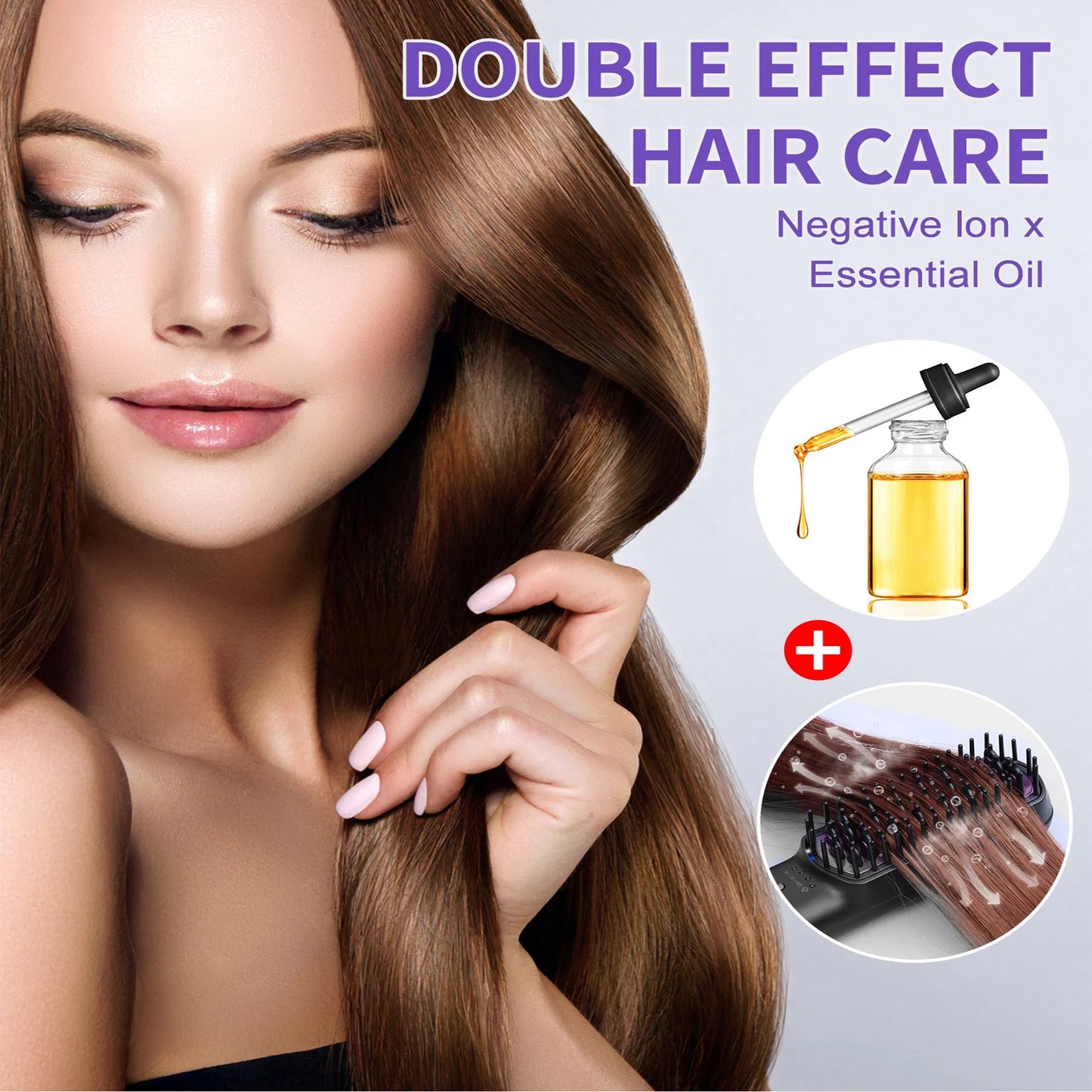 Hair Straightener Brush