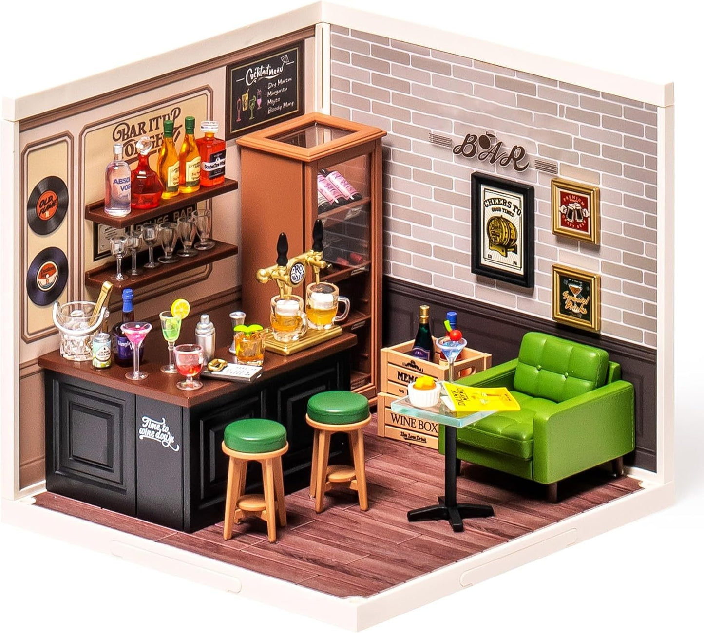 ROBOTIME DIY Dollhouse Building Kit
