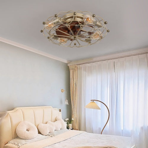 Low Profile Cage Ceiling Fan