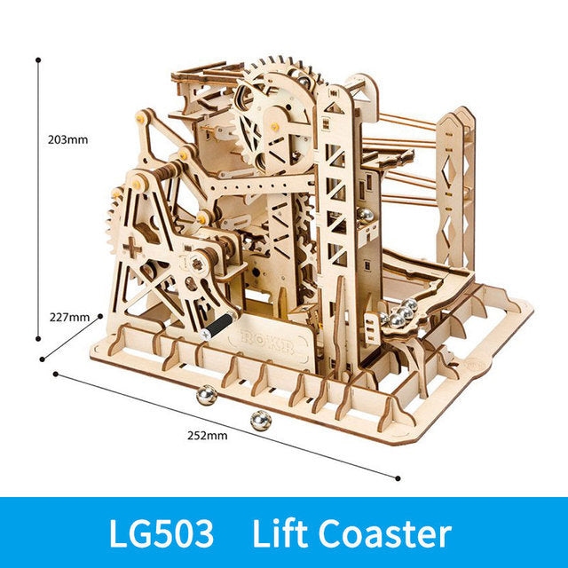 3D DIY Wooden Puzzle