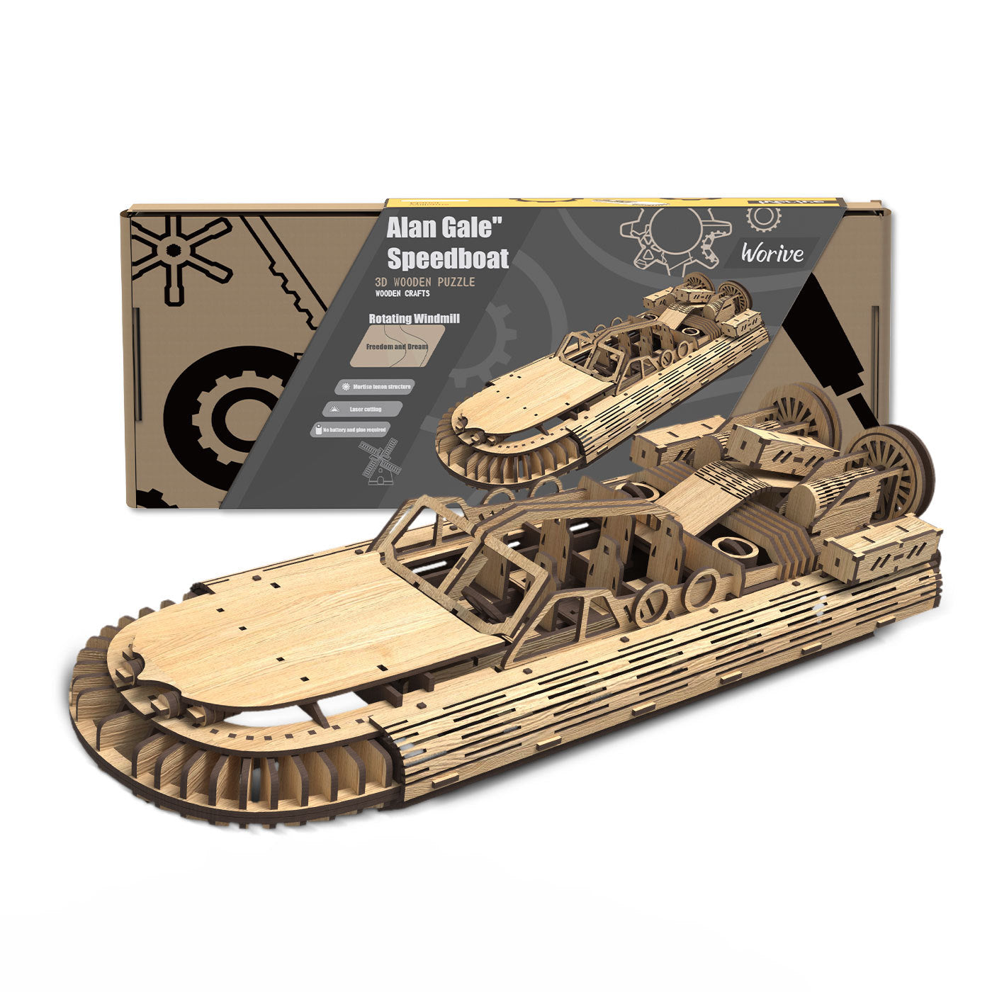 Allengrad Speedboat Puzzle