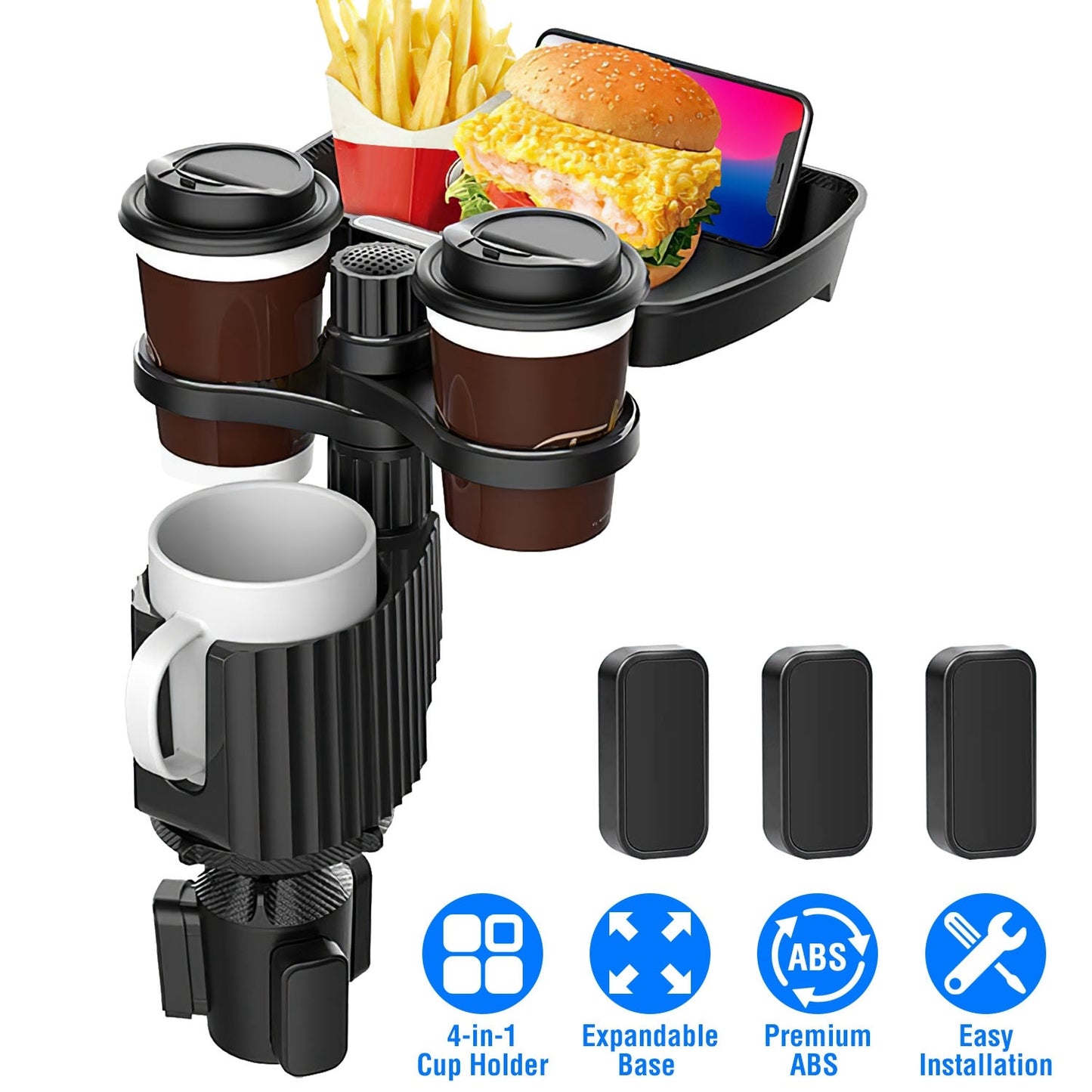 4-in-1 Car Cup Holder