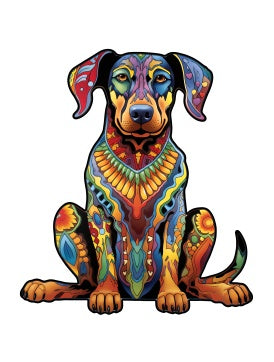 Dog Wooden Puzzles