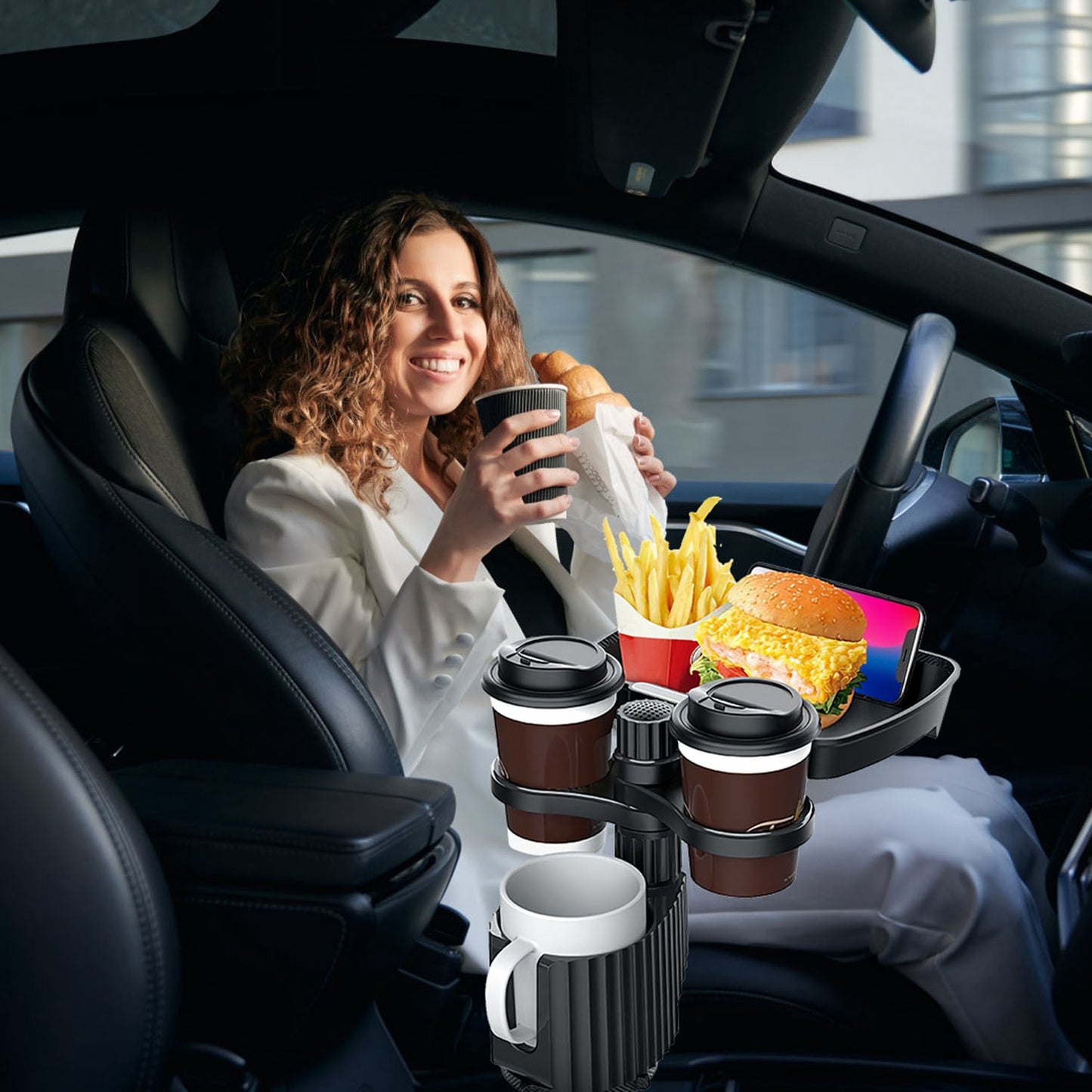 4-in-1 Car Cup Holder