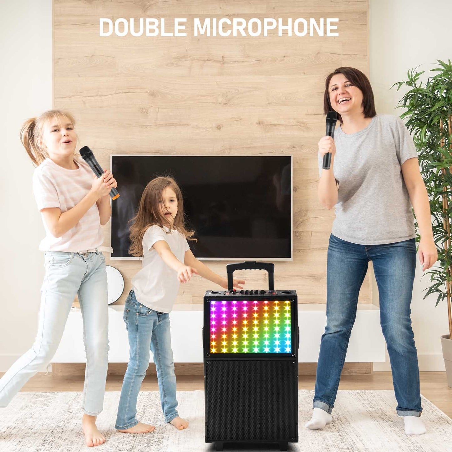 12inch 60W Remote Control Rod Speaker