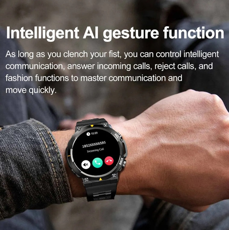 AI Voice Sports Smart Watch