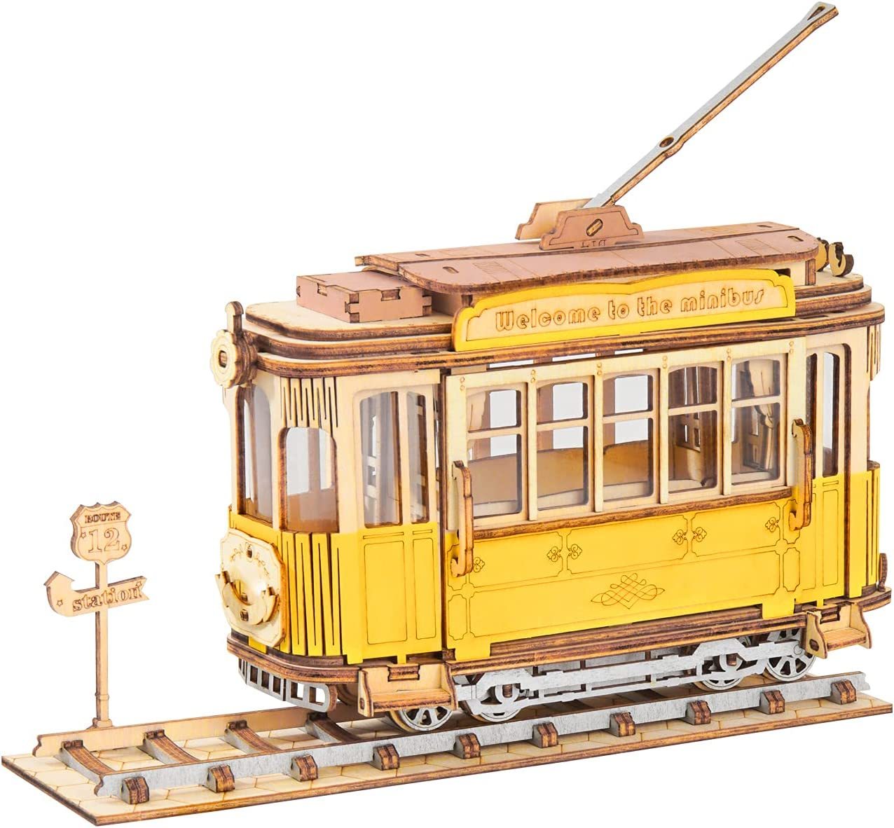 Robotime Vintage Car 3D Puzzle