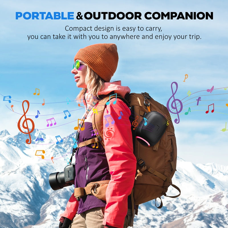 Portable Waterproof Bluetooth Speaker