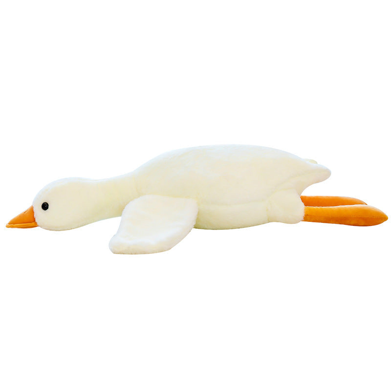 Big White Geese Pillow Plush