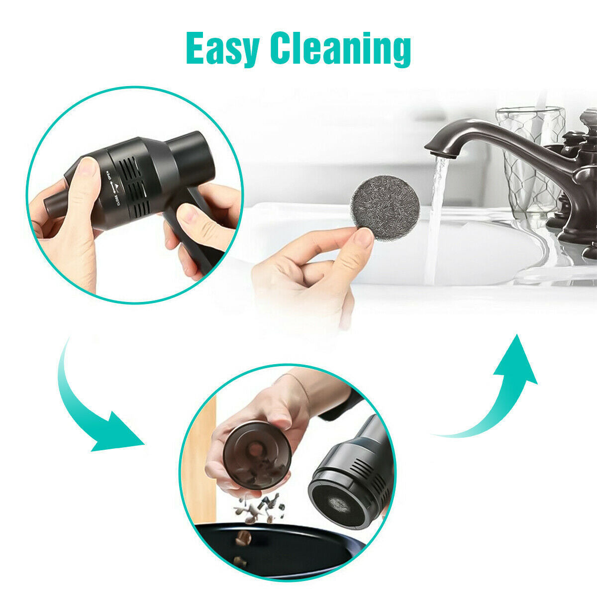 USB Keyboard Vacuum Cleaner Cordless