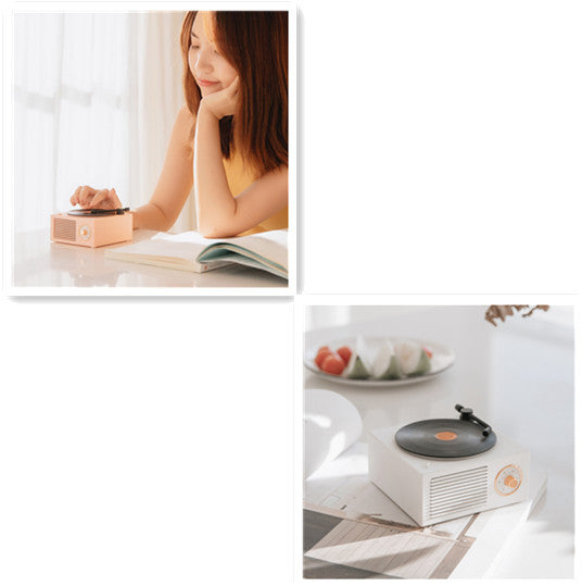 Wireless portable Bluetooth-compatible speaker