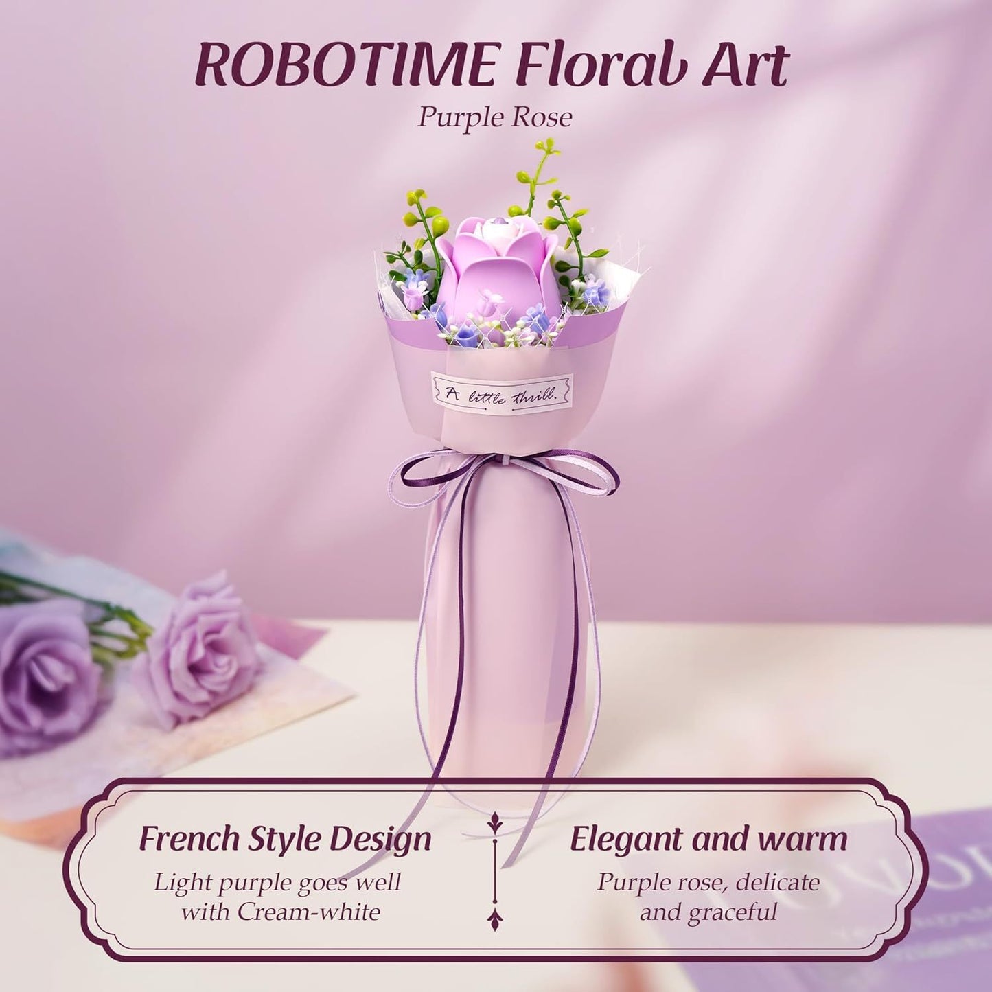 ROBOTIME Flower 3D Puzzle Kits