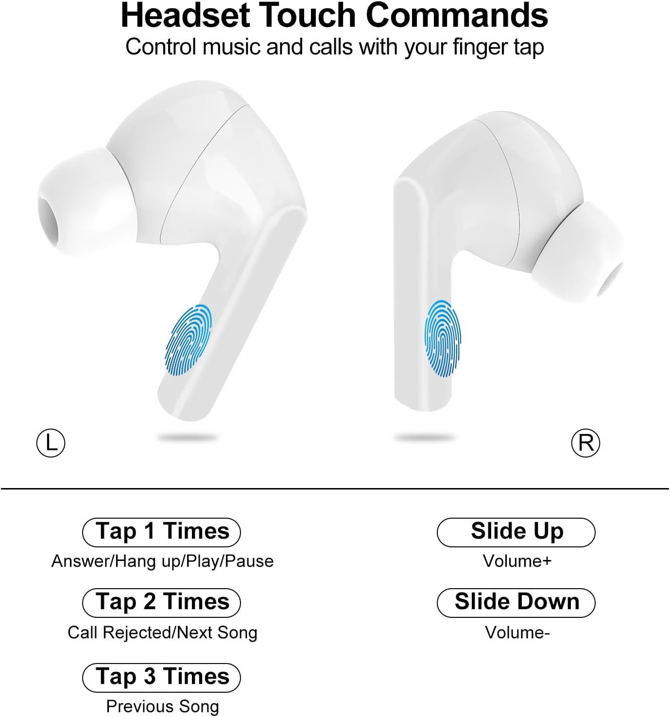 Wireless Earbuds, 5.4 Bluetooth Headphones