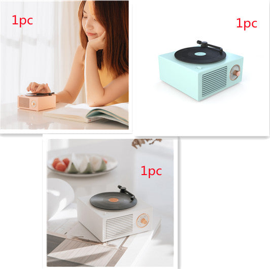 Wireless portable Bluetooth-compatible speaker