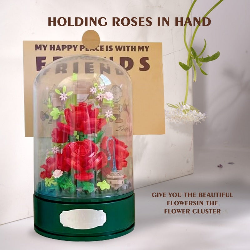 Encounter Rose Music Box