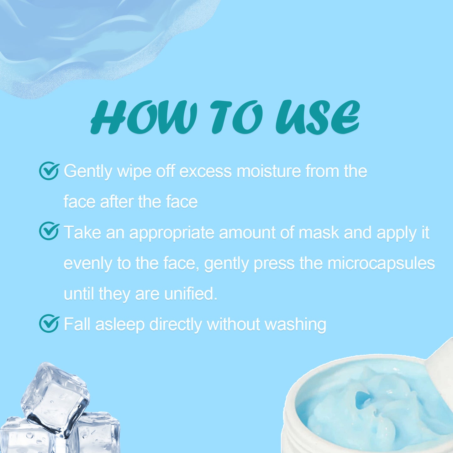 Radiant Sleep Facial Mask