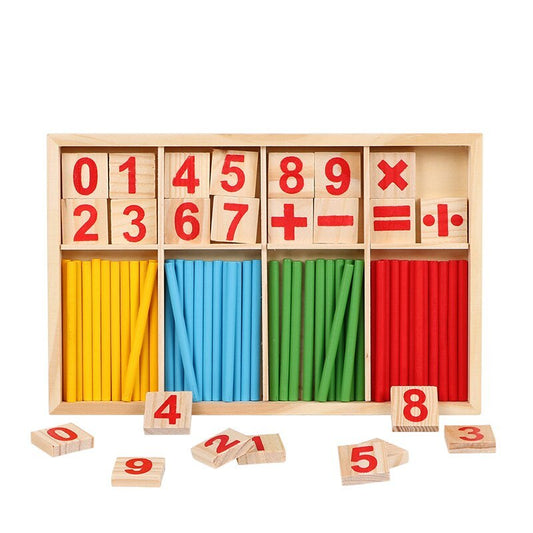 Wooden early education math toys