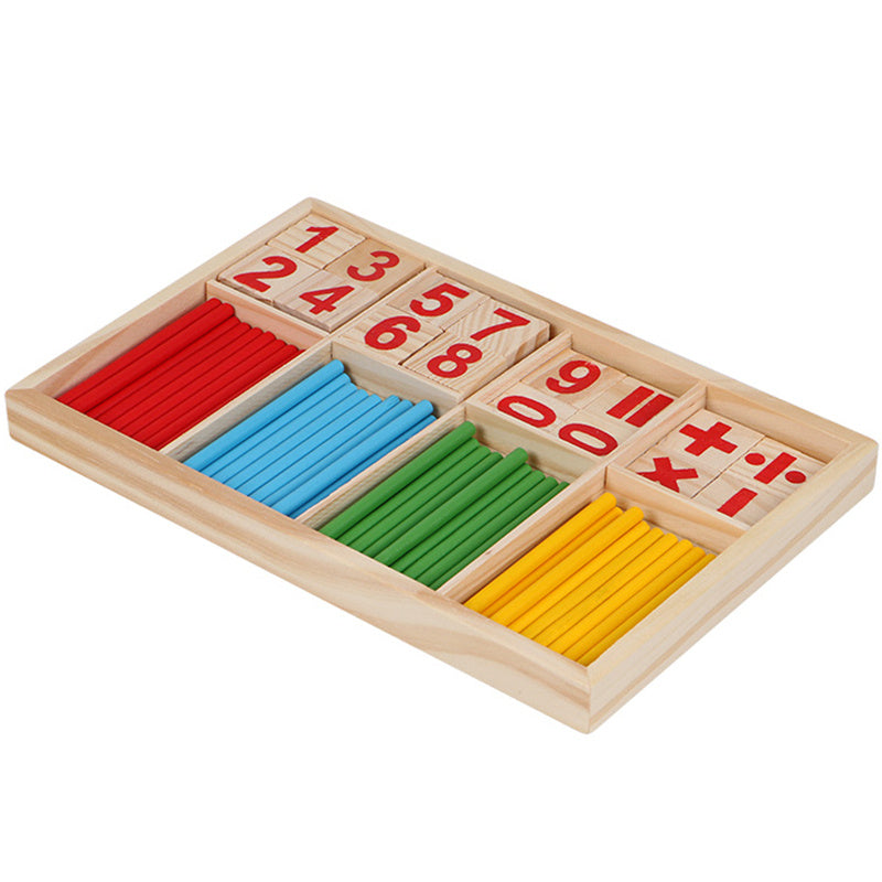 Wooden early education math toys
