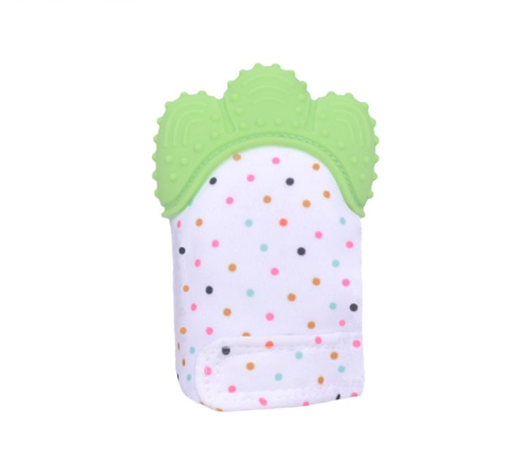 Baby anti-bite silicone gloves