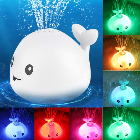 LED Bath Whale Toy