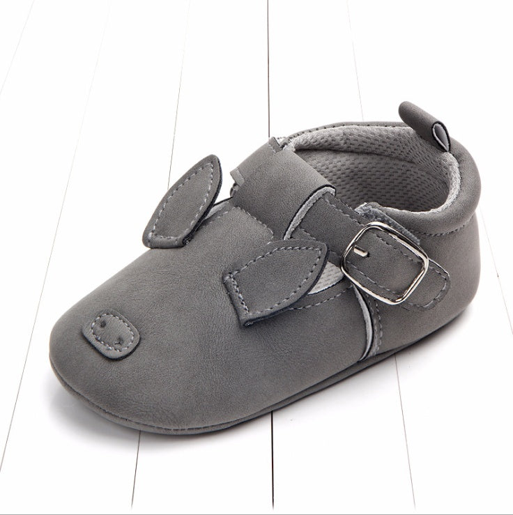 baby leather non-slip soft shoes