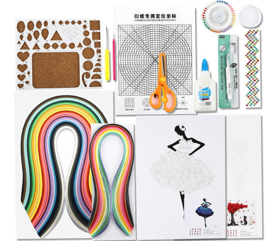 DIY Paper Quill Art Kit