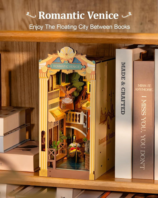 ROBOTIME Book Nook Kit