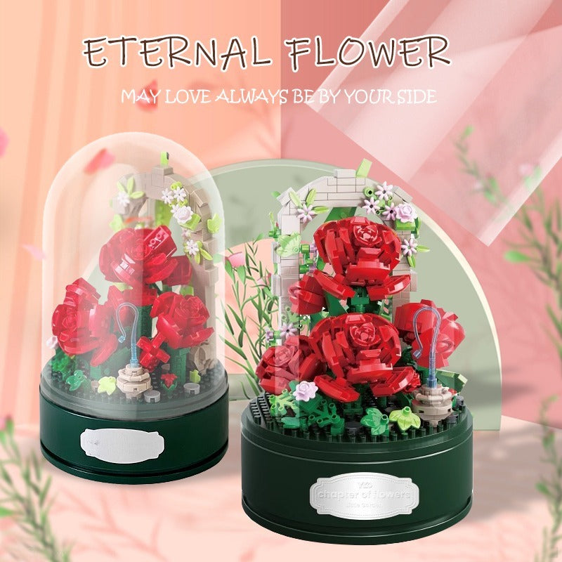 Encounter Rose Music Box