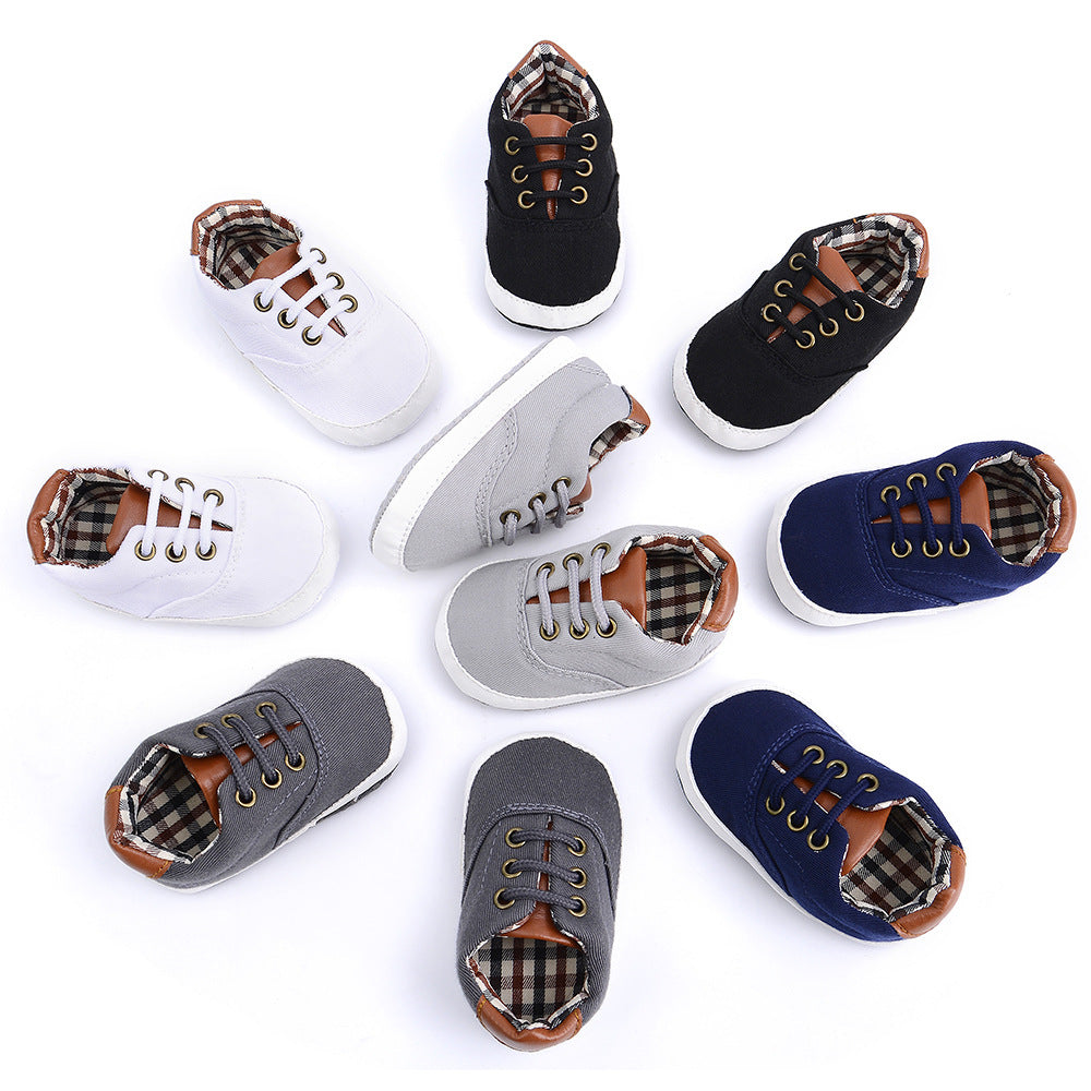 soft baby canvas toddler shoes