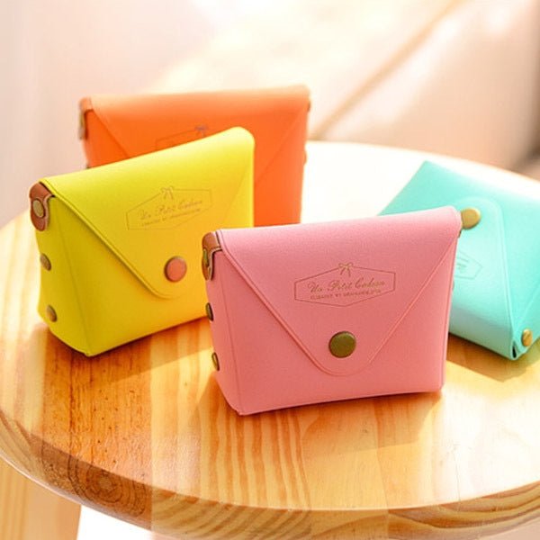 Cute Candy Color Coin Purse