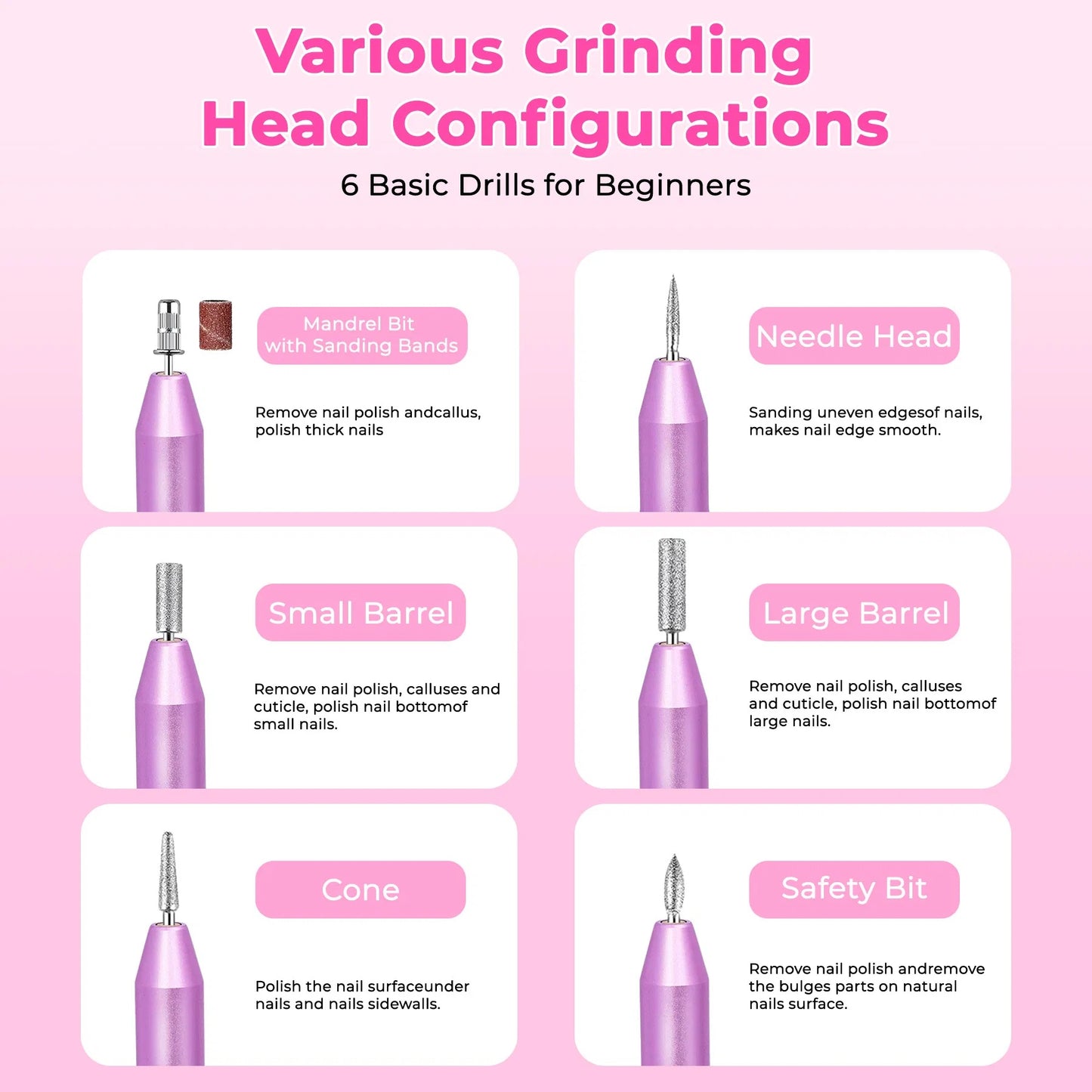 Portable Electric Nail Drill