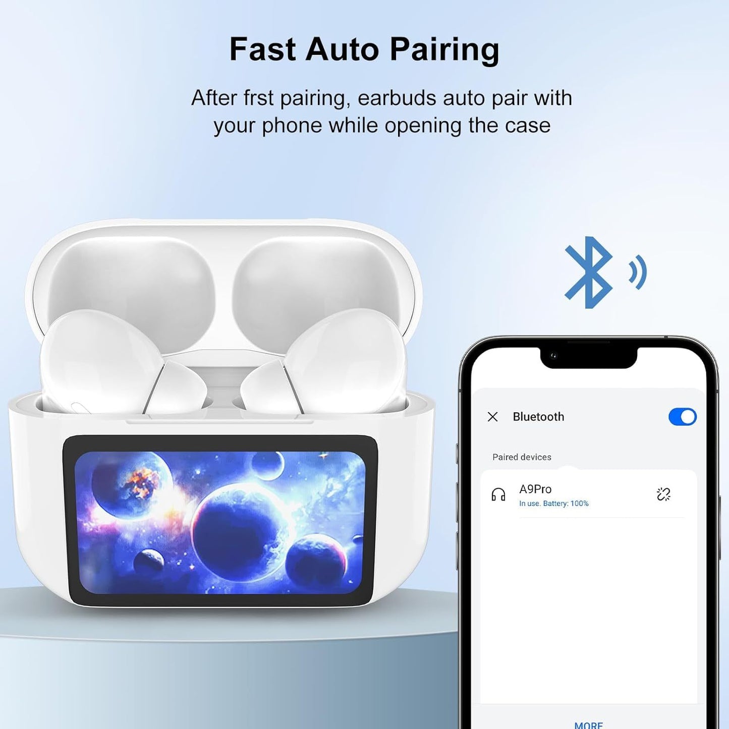 Wireless Earbuds, 5.4 Bluetooth Headphones