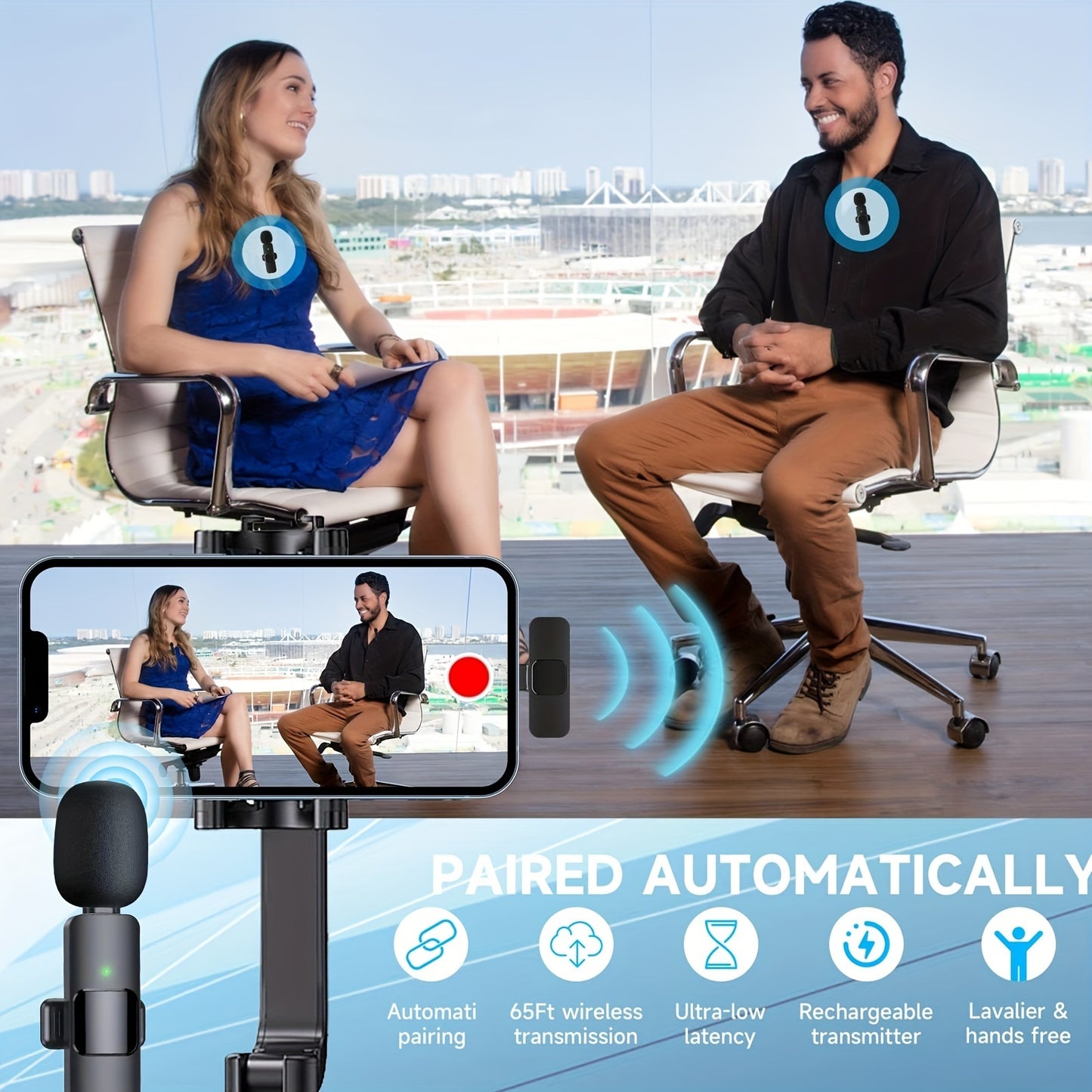 Wireless Lapel Microphone