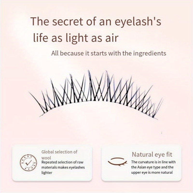 Natural Stem Curl  False Eyelashes