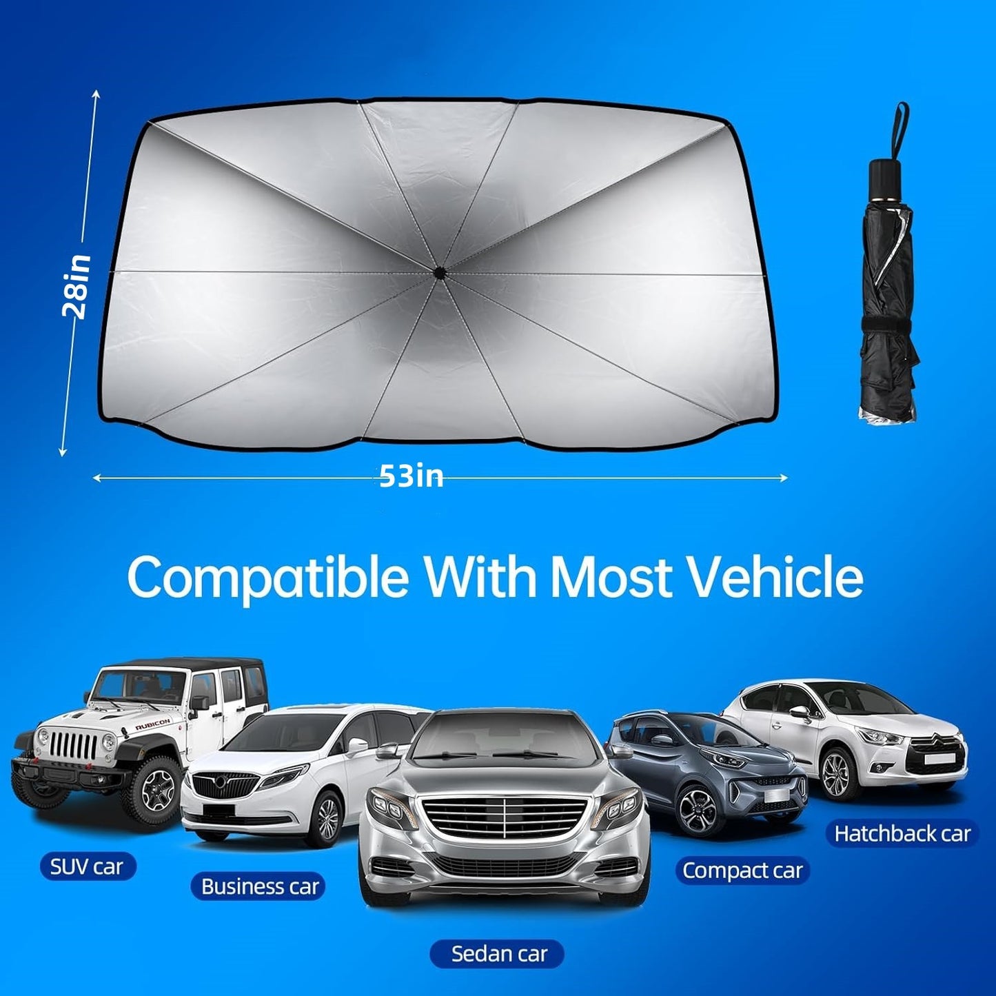 Foldable Reflector Windshields