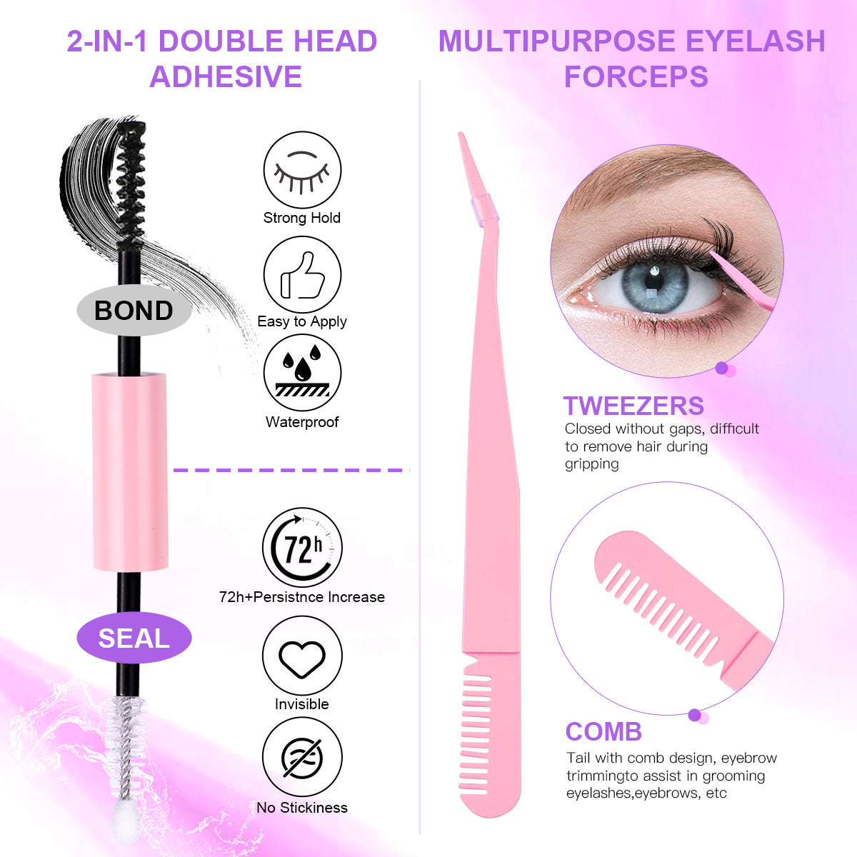 12 Rows Segmented Lashes Set