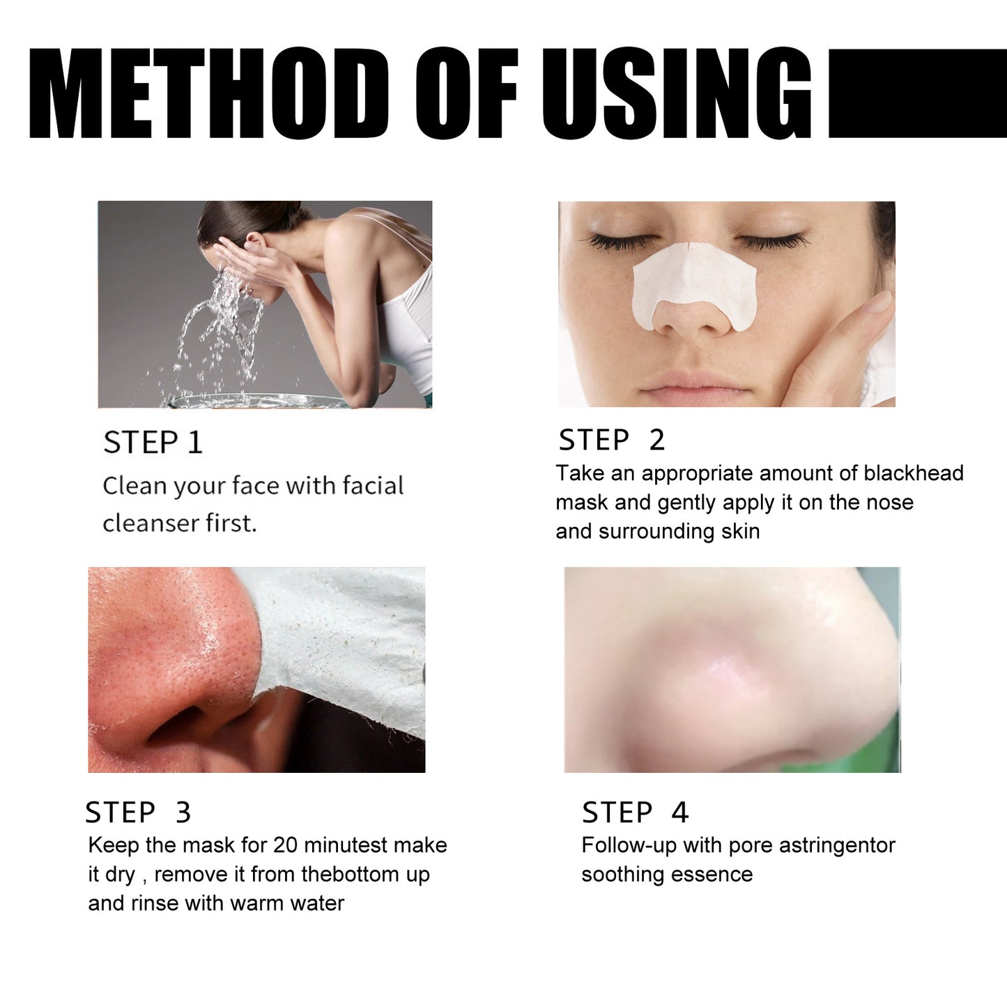 EELHOE Blackhead Removal Nasal Mask