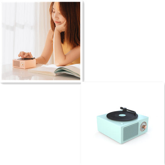 Wireless portable Bluetooth-compatible speaker