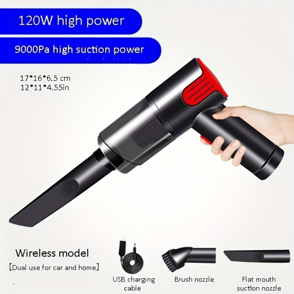 Wireless-red Car Vacuum Cleaner