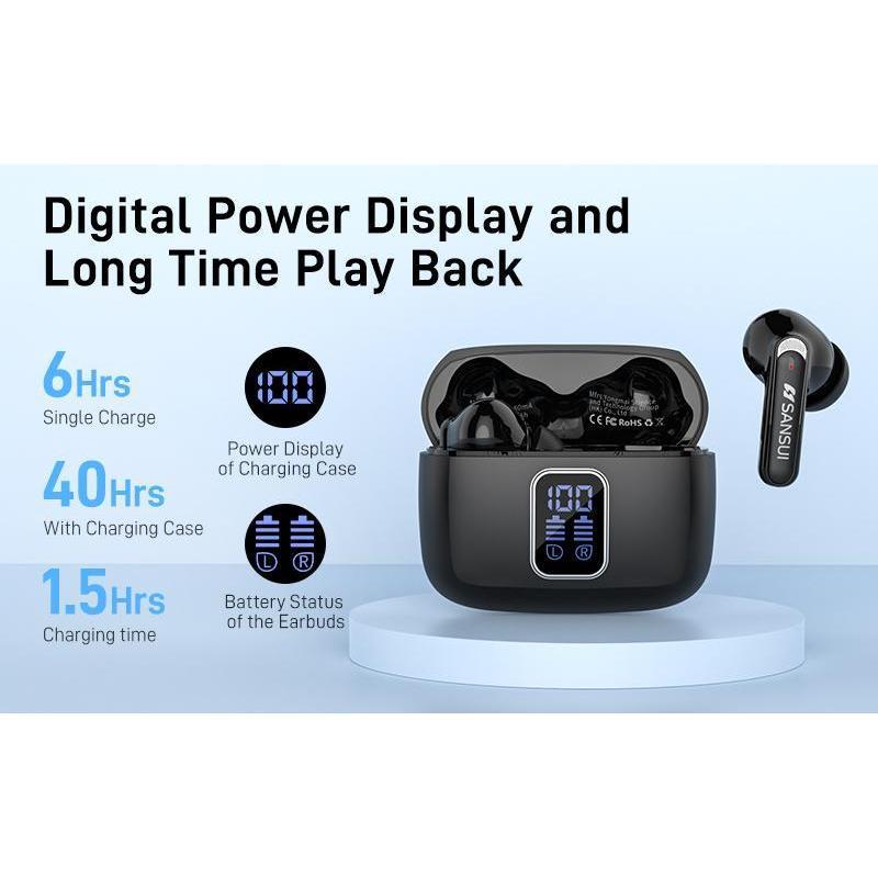 Wireless HD HiFi Bluetooth Headset