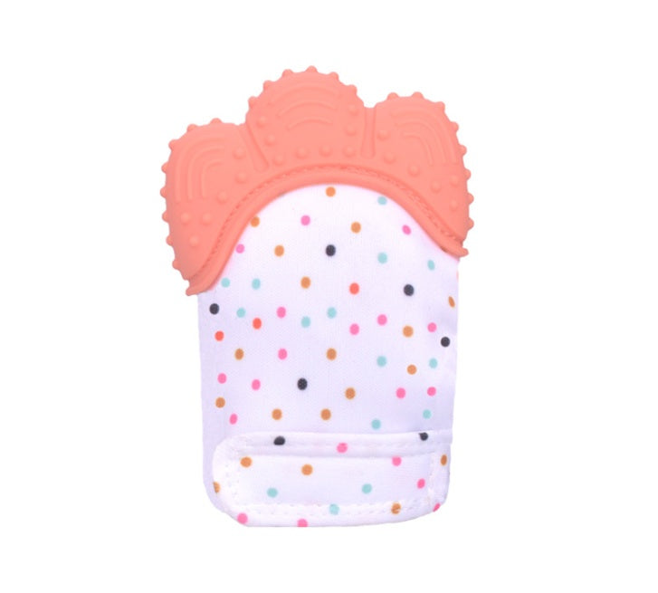 Baby anti-bite silicone gloves