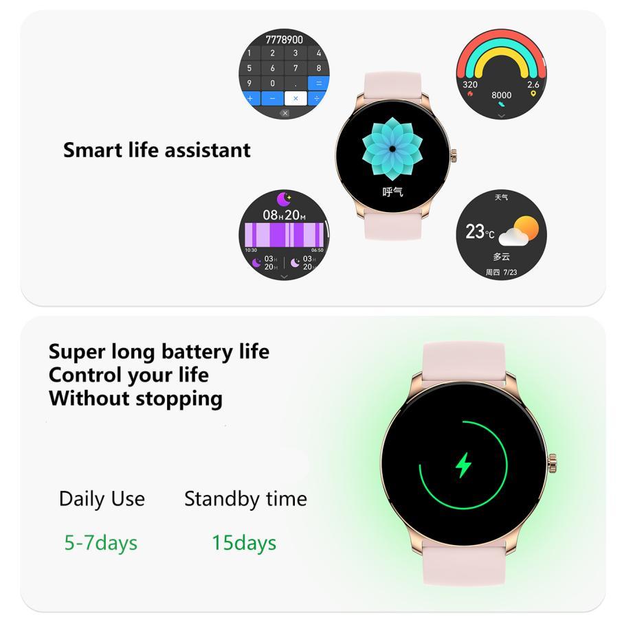 1.43 AMOLED Screen Fitness Watches