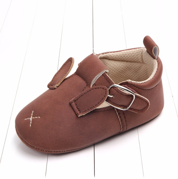 baby leather non-slip soft shoes