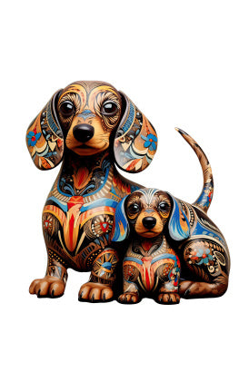 Dog Wooden Puzzles