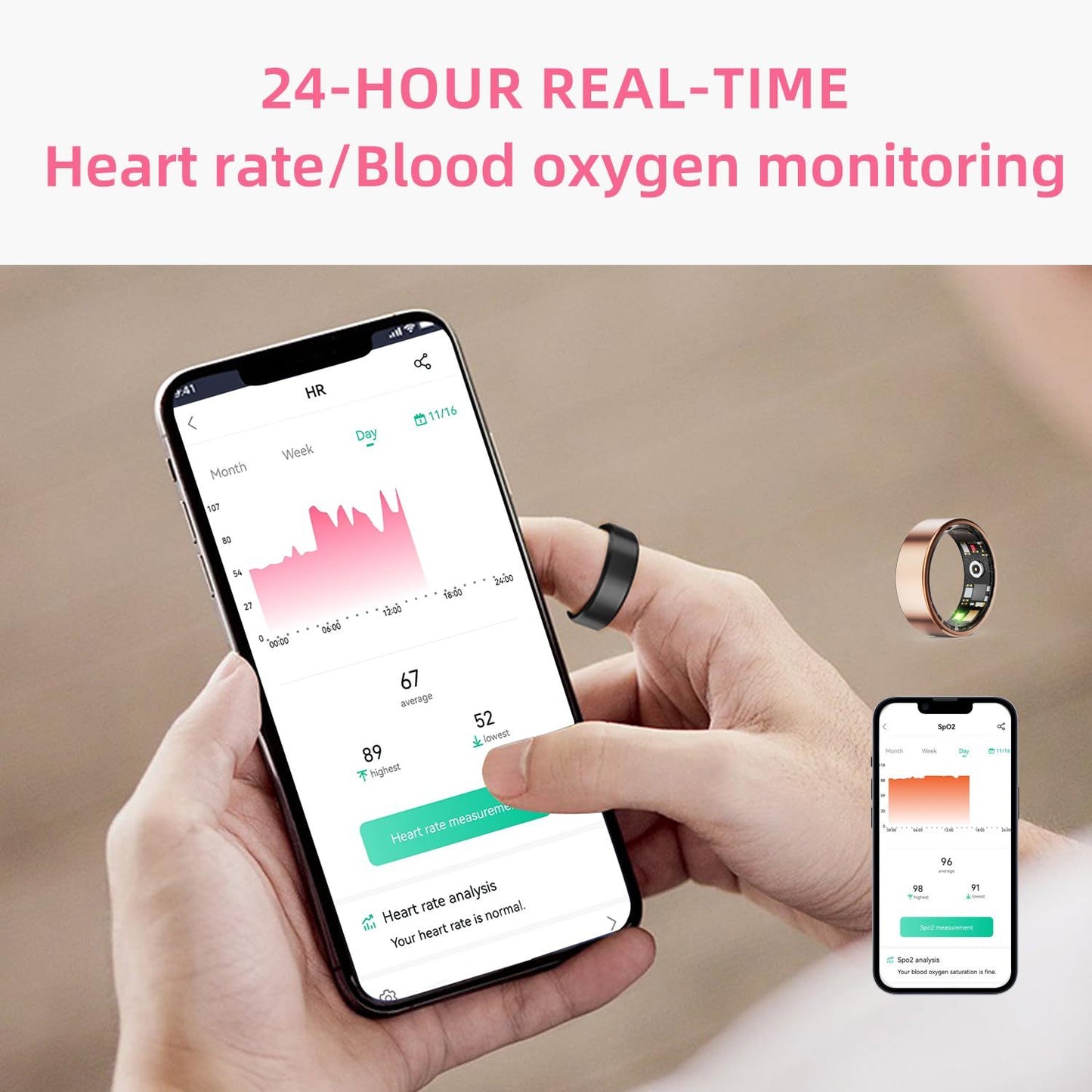 Smart Ring Health Tracker