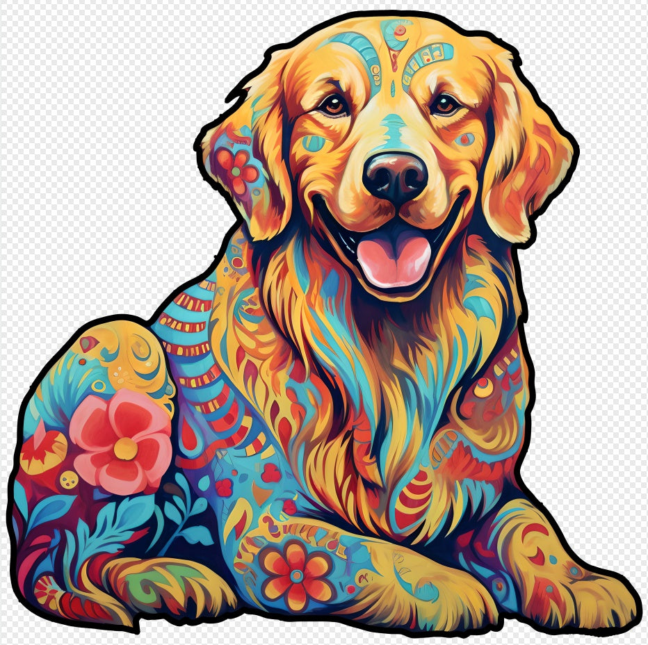 Dog Wooden Puzzles