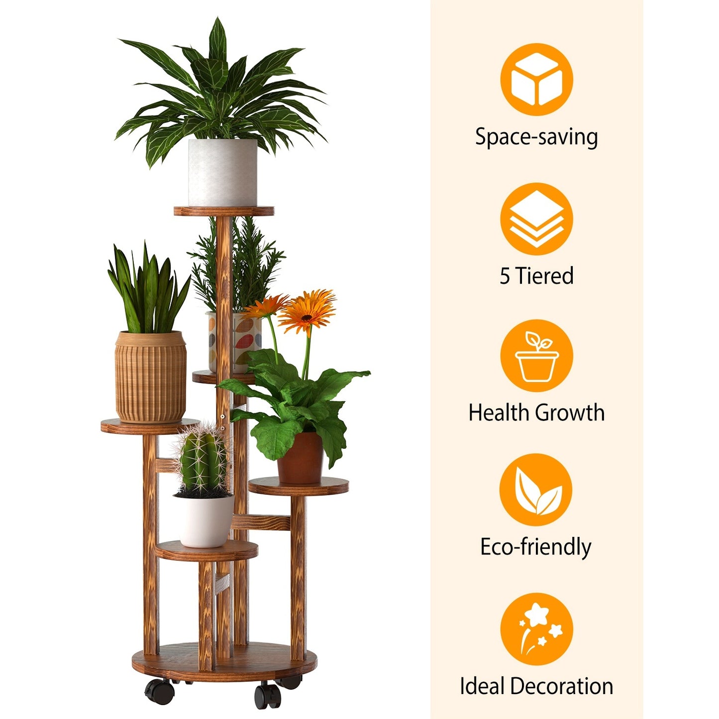 5 Layers Plant Decoration