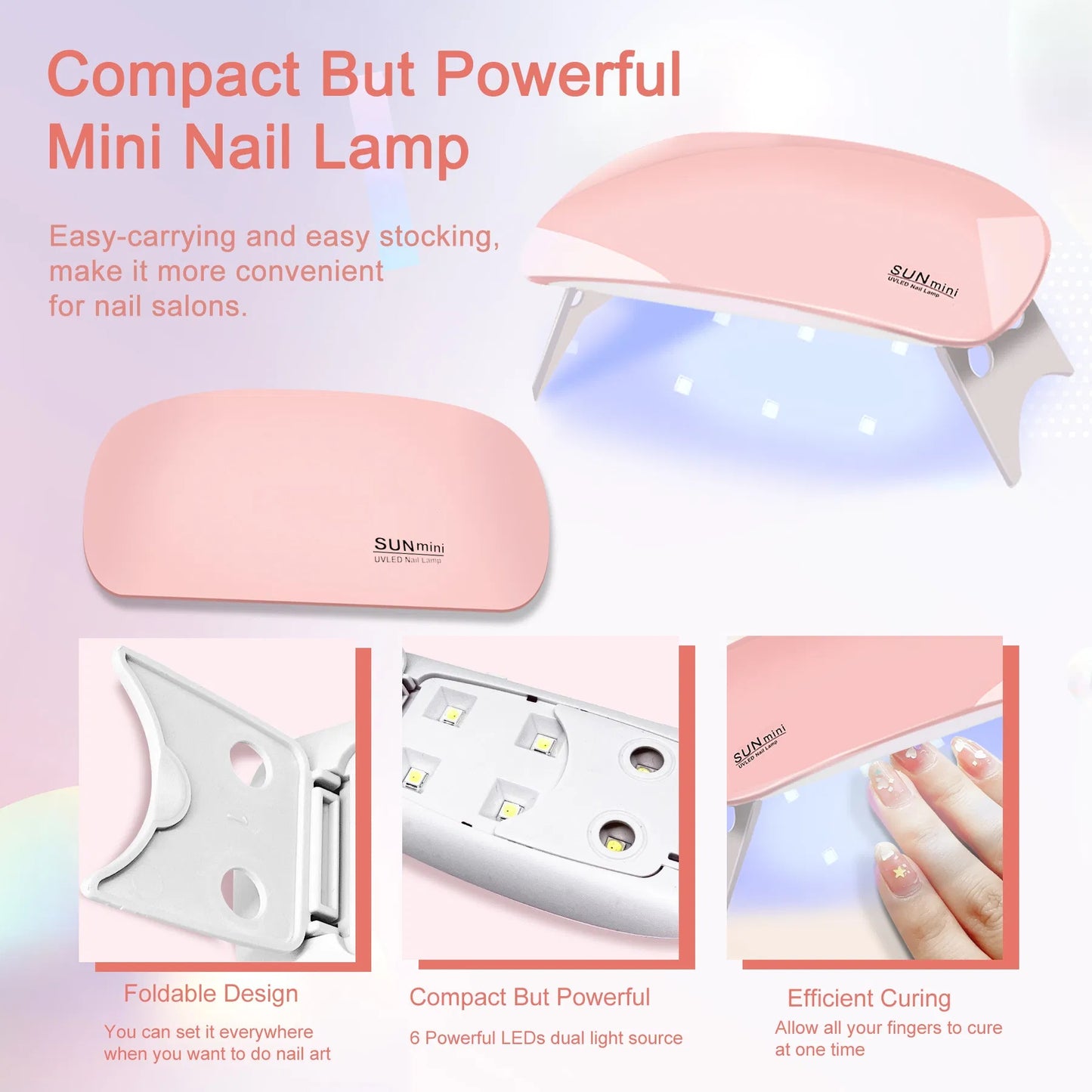 6 PCS Poly Gel Nail Kit