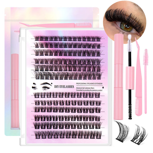 12 Rows Segmented Lashes Clusters