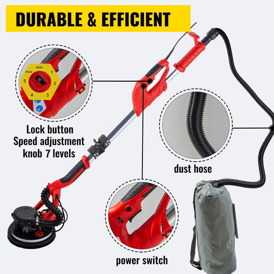 850W Electric Drywall Sander
